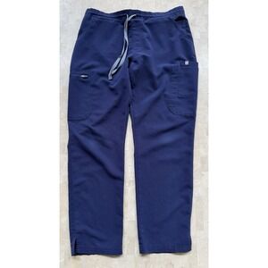 Figs Women's Navy Drawstring Scrub Pants